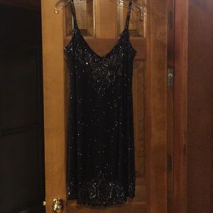 Little black sexy evening dress